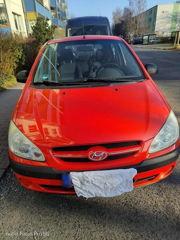 Gebraucht Hyundai Getz 2008 Rot Kleinwagen