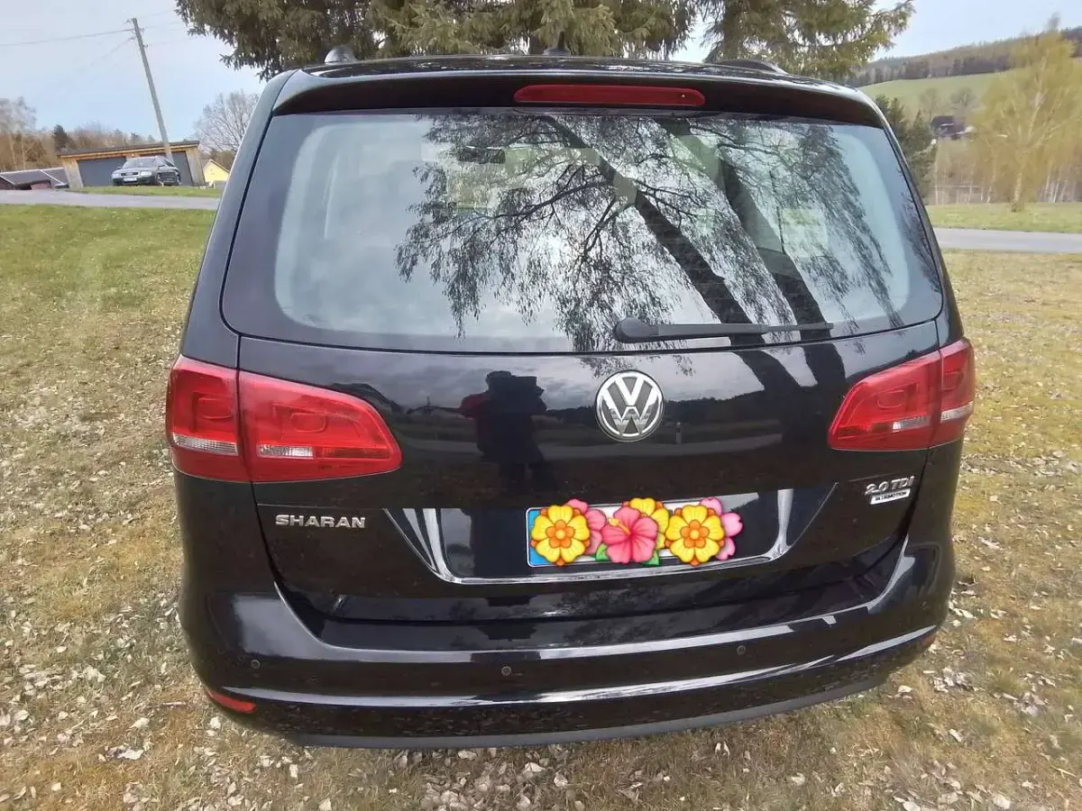 Gebraucht VW Sharan Cup 140 PS (102 kW) 2015 Schwarz Van / Kleinbus
