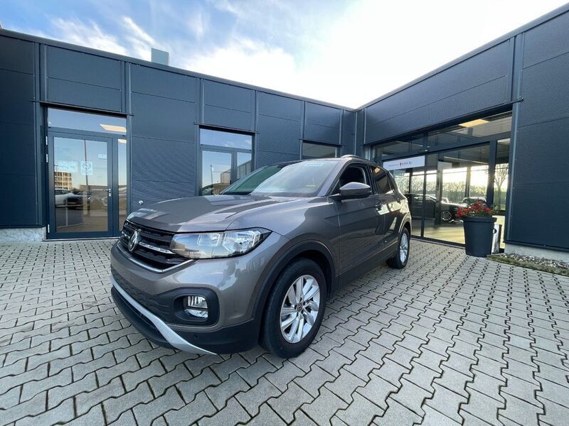 Limestone grey metallic Gebraucht 2021 VW T-Cross Life SUV | 18.990 € (Fairer Preis) - Bild 1/4