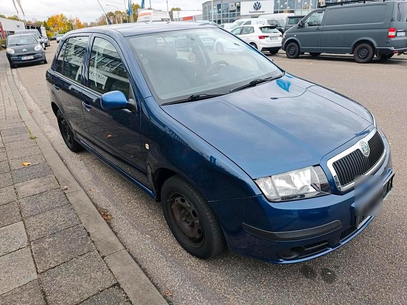 Blau Gebraucht 2007 Skoda Fabia Kleinwagen | 1.499 € (Fairer Preis) - Bild 1/4
