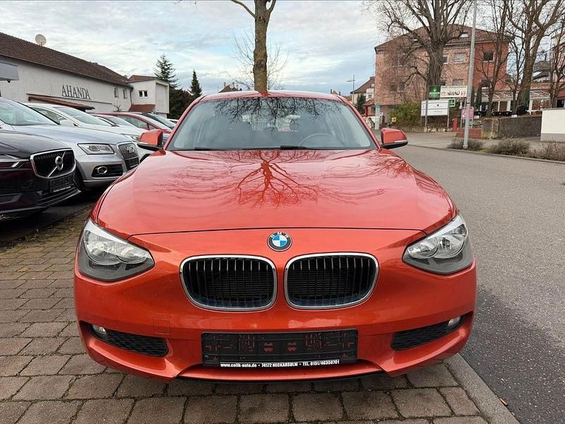 Gebraucht BMW 114 102 PS (75 kW) 2014 Orange Kleinwagen
