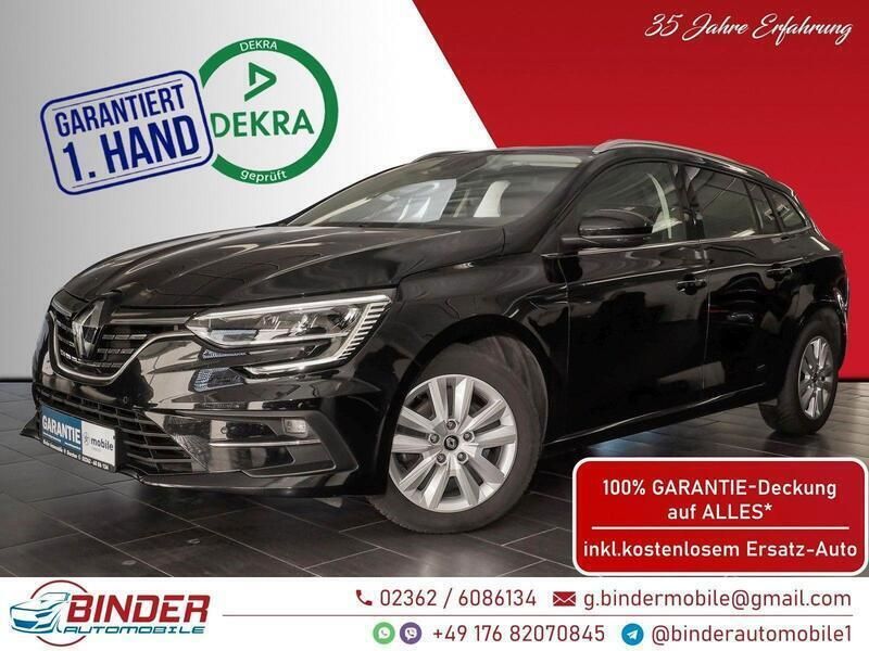 Schwarz Gebraucht 2022 Renault Mégane GrandTour Business Kombi | 16.500 € (Guter Preis) - Bild 1/4