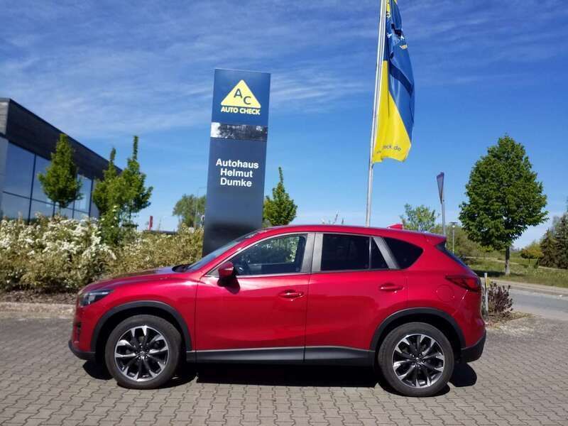 Rubinrot metallic Gebraucht 2016 Mazda CX-5 Sports-Line SUV | 12.400 € (Fairer Preis) - Bild 1/4