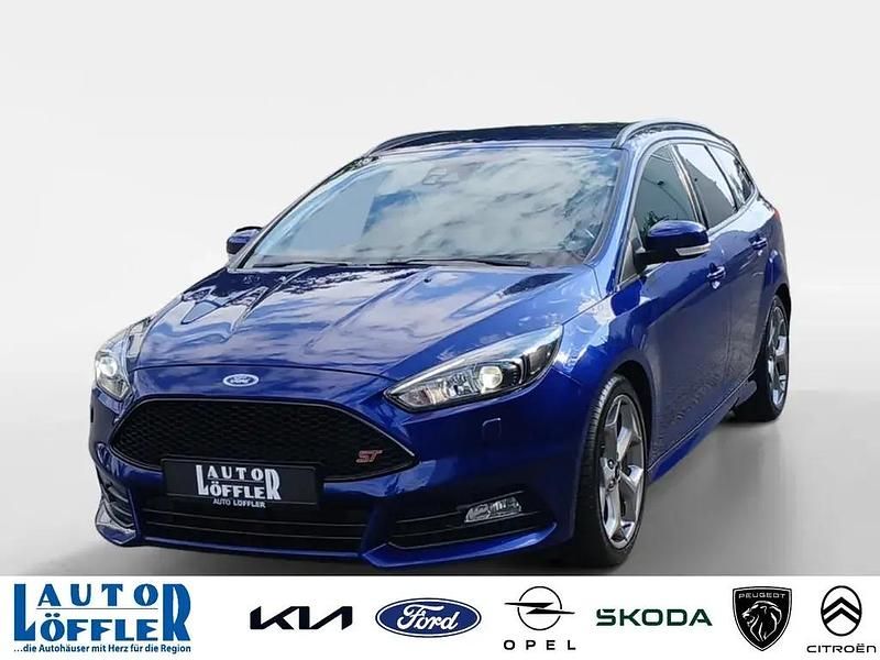 Indicblau Gebraucht 2018 Ford Focus ST Kombi | 18.209 € (Fairer Preis) - Bild 1/4
