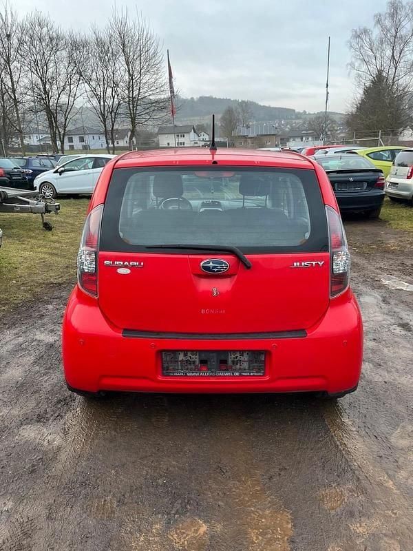 Gebraucht Subaru Justy 69 PS (50 kW) 2009 Rot Kleinwagen