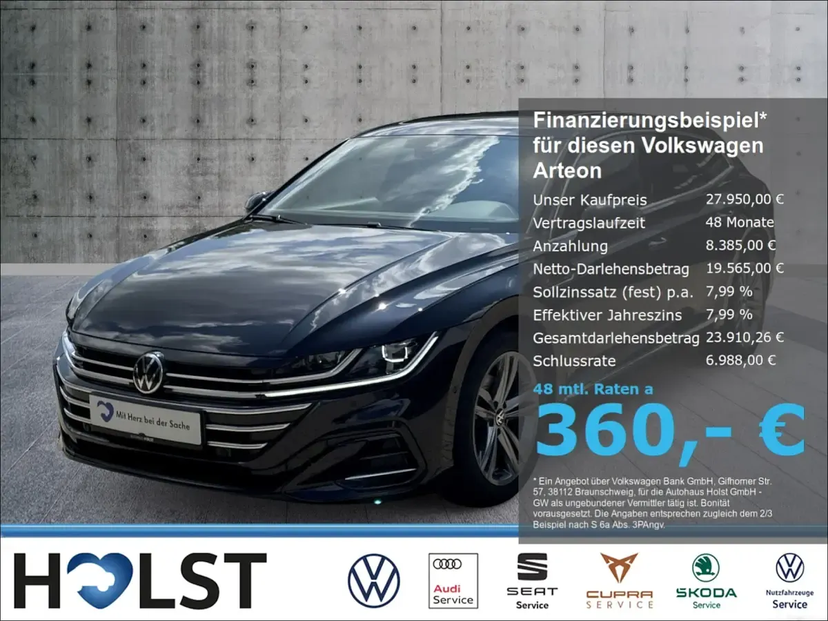 Gebraucht VW Arteon R-line 150 PS (110 kW) 2023 Limousine
