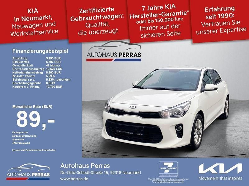 Gebraucht Kia Rio DREAM-TEAM Edition 101 PS (74 kW) 2020 Schneeweiss Kleinwagen
