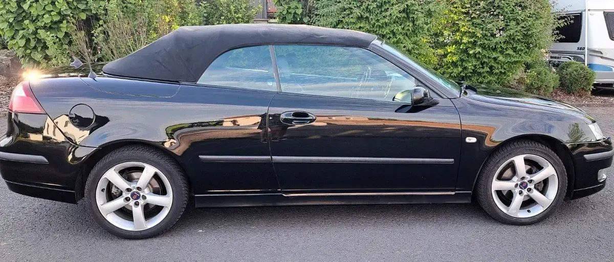 Gebraucht Saab 9-3 Cabriolet Vector 175 PS (128 kW) 2006 Schwarz Cabrio