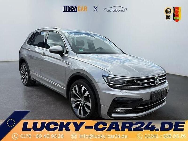Tungsten silver metallic Gebraucht 2018 VW Tiguan Highline SUV | 26.110 € (Fairer Preis) - Bild 1/4