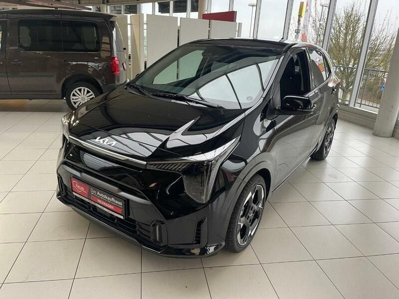 Auroraschwarz Neu 2024 Kia Picanto Launch Edition Kleinwagen | 19.270 € (Fairer Preis) - Bild 1/4
