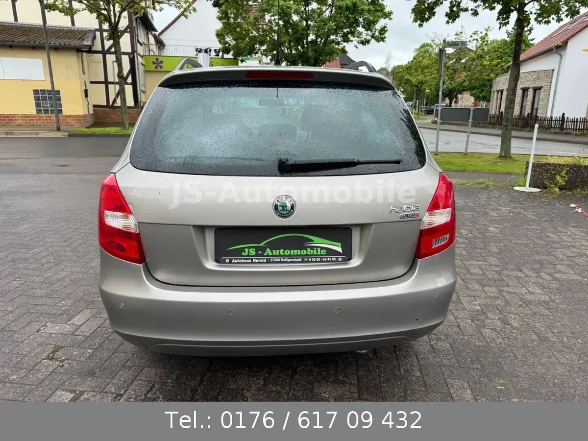 Gebraucht Skoda Fabia Style 69 PS (50 kW) 2009 Beige Kombi