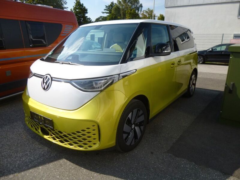 Candyweiß/limonengelb metalli Gebraucht 2022 VW ID. Buzz Pro Van | 43.900 € (Fairer Preis) - Bild 1/4