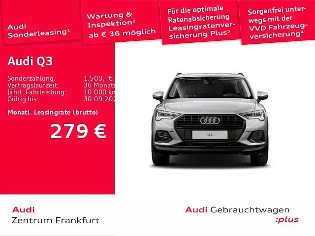 Gebraucht Audi Q3 Advanced 150 PS (110 kW) 2025 Silber SUV