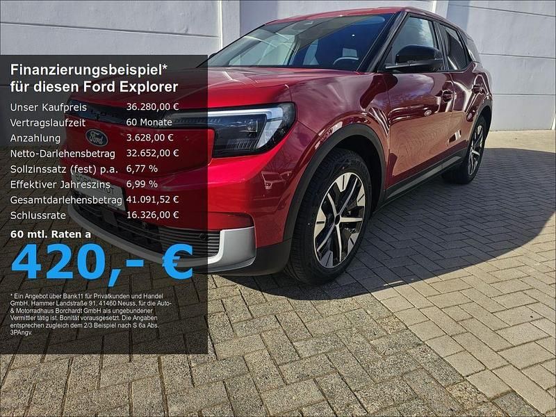 Gebraucht Ford Explorer 150 kW (204 PS) 2025 Lucid red metallic (rot) SUV