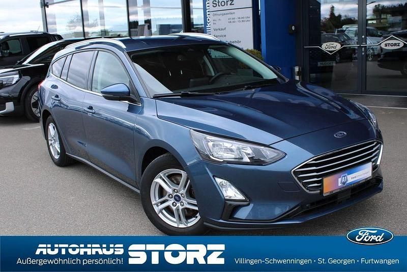 Blau Gebraucht 2021 Ford Focus Cool & Connect Limousine | 13.490 € (Guter Preis) - Bild 1/4