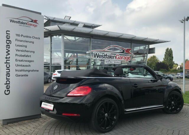 Gebraucht VW Beetle Cabriolet Allstar 105 PS (77 kW) 2016 Schwarz Cabrio