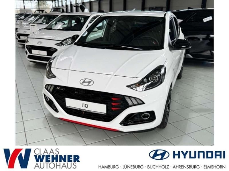 Weiss Neu 2025 Hyundai i10 N Line Kleinwagen | 19.990 € (Fairer Preis) - Bild 1/4