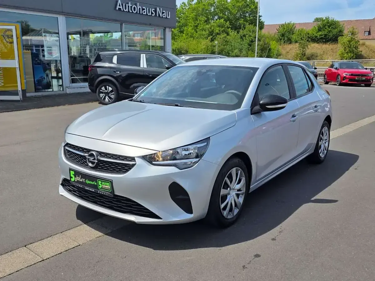 Gebraucht Opel Corsa Edition 101 PS (74 kW) 2023 Aluminium silb/kristall silb Kleinwagen