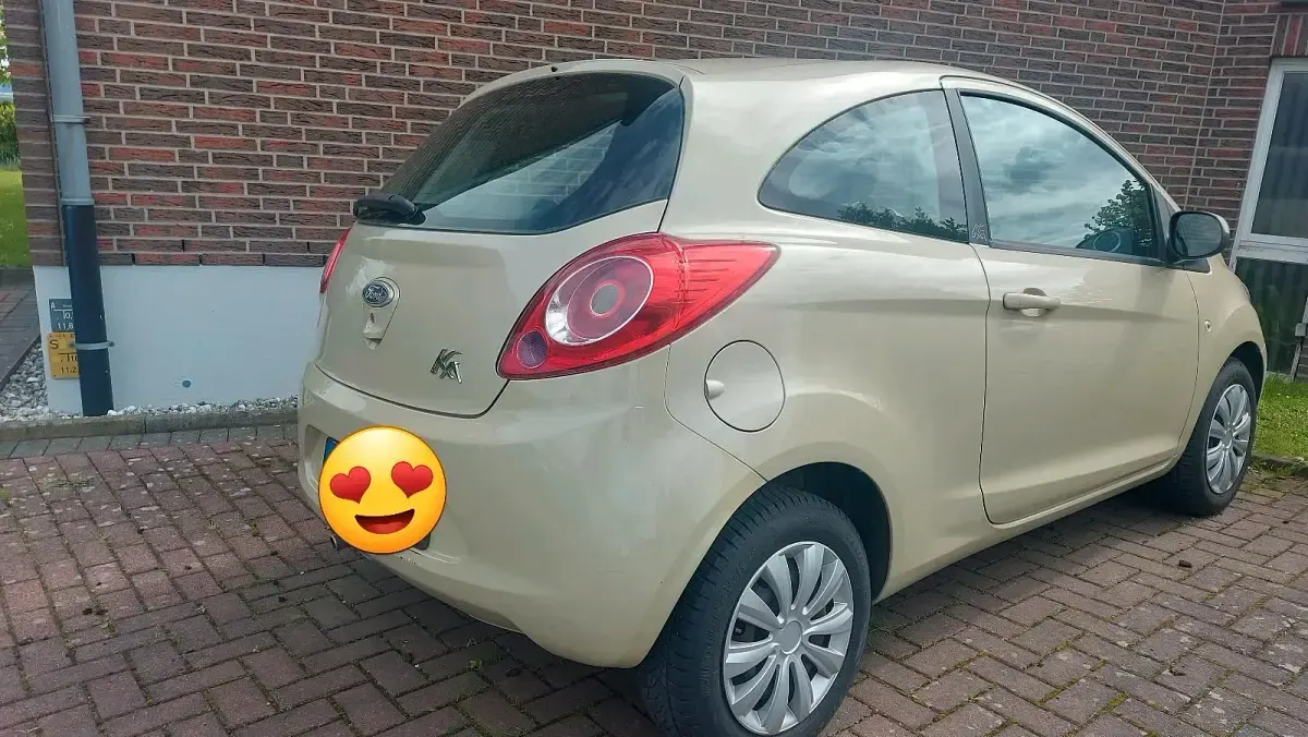Gebraucht Ford Ka Titanium 68 PS (50 kW) 2009 Beige Kleinwagen