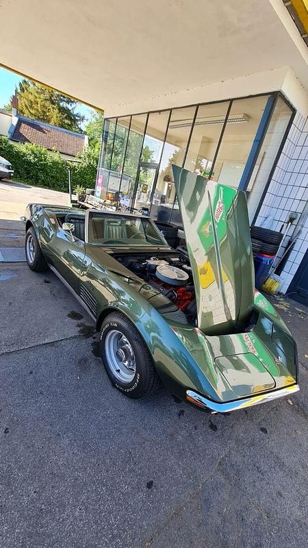 Gebraucht Corvette Stingray 355 PS (261 kW) 1969 Grün Coupé