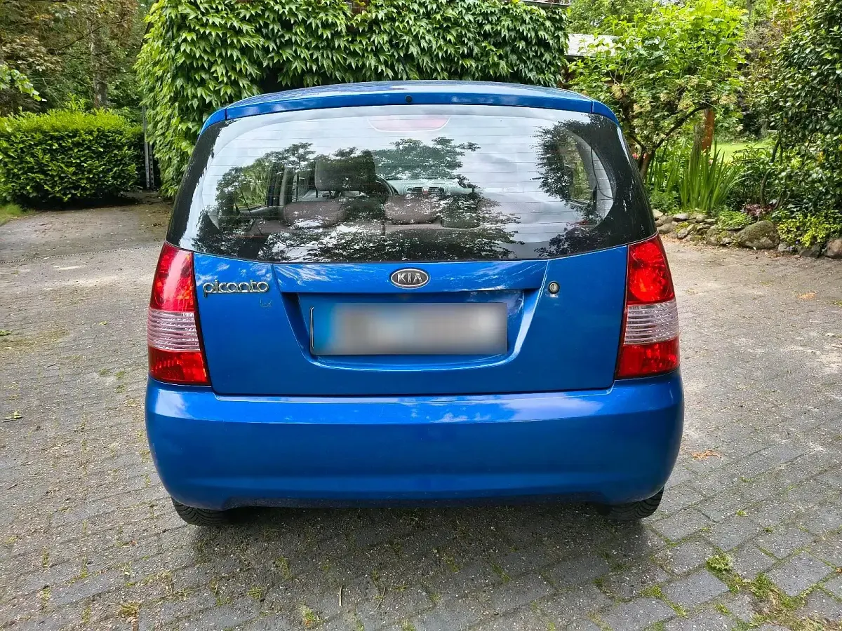 Gebraucht Kia Picanto LX 65 PS (47 kW) 2007 Blau Kleinwagen