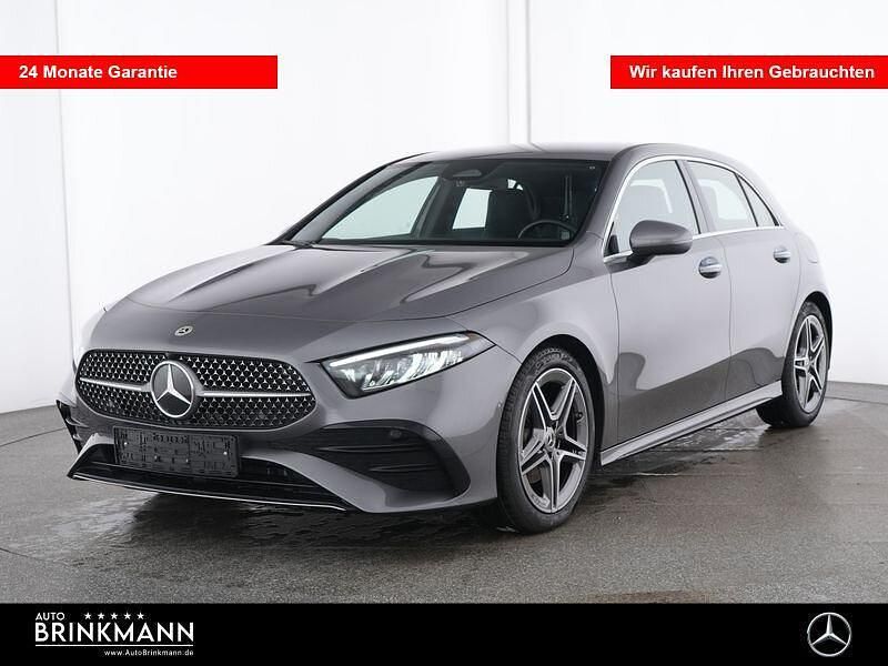 Grau Gebraucht 2024 Mercedes A180 AMG line Plus Limousine | 28.480 € (Guter Preis) - Bild 1/4