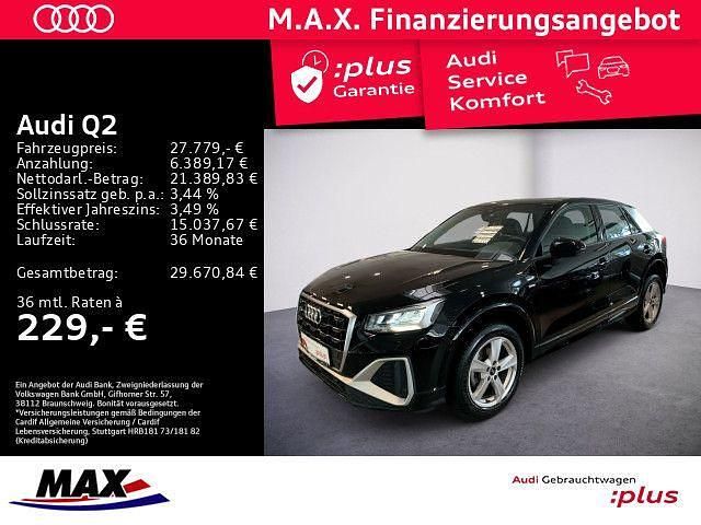 Schwarz Gebraucht 2024 Audi Q2 S-Line SUV | 27.779 € (Fairer Preis) - Bild 1/3