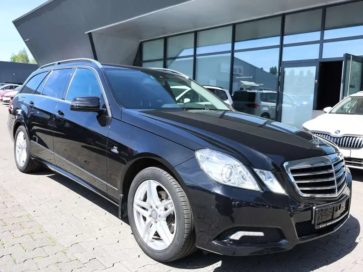 Brugt Mercedes E200 Avantgarde 184 HK (135 kW) 2010 Sort Stationcar