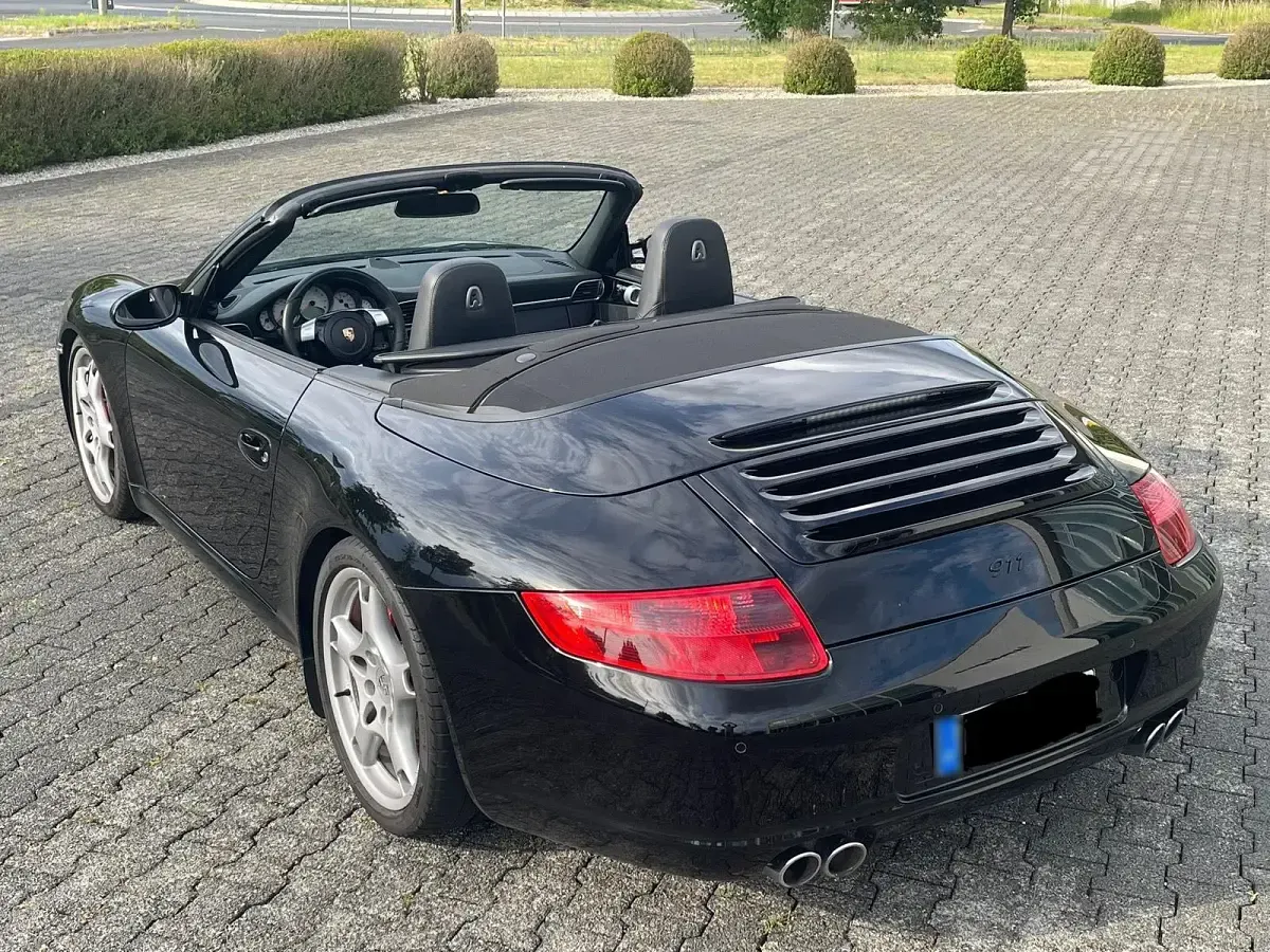 Gebraucht Porsche 997 355 PS (261 kW) 2005 Schwarz Cabrio