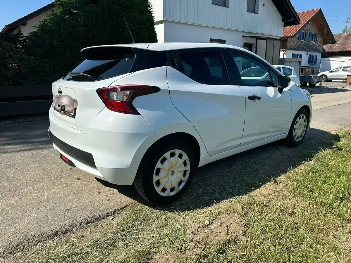 Gebraucht Nissan Micra Visia 71 PS (52 kW) 2017 Weiß Kleinwagen