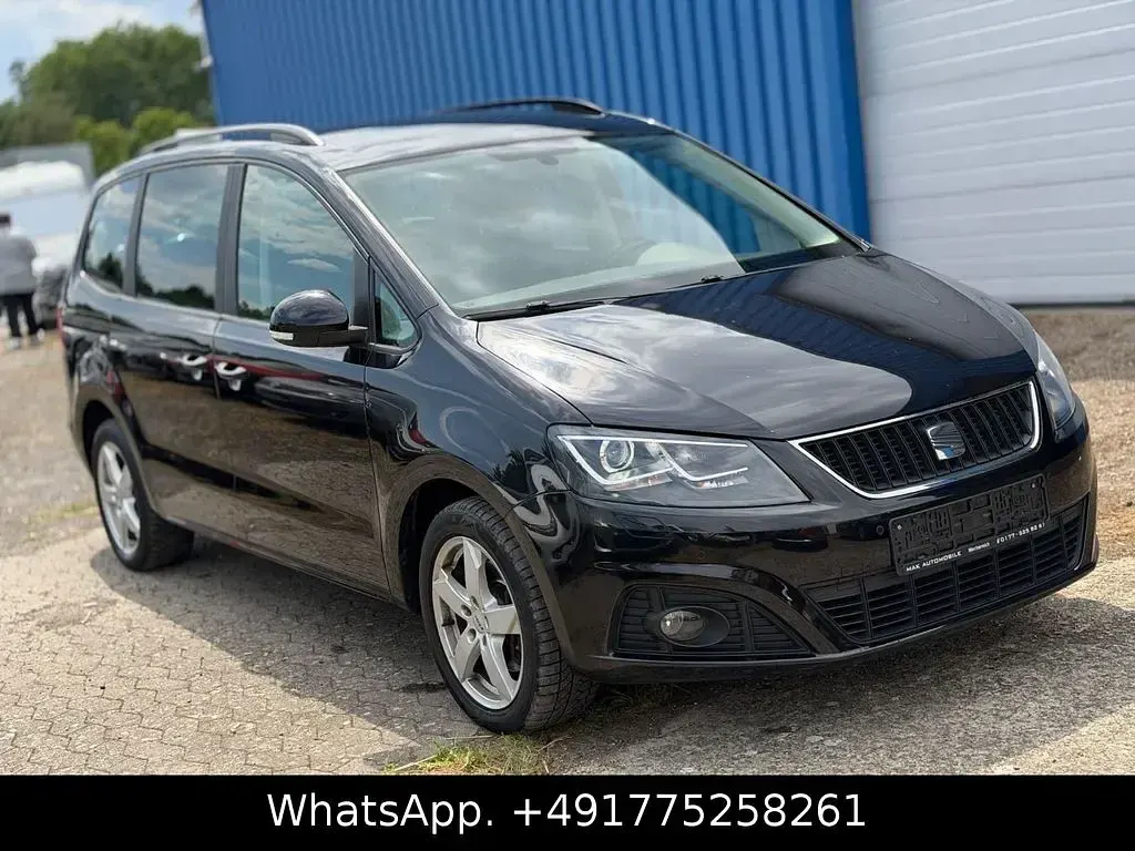 Gebraucht Seat Alhambra Style 140 PS (102 kW) 2015 Schwarz Van / Kleinbus