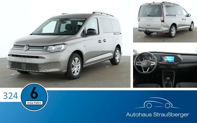 Beige Gebraucht 2022 VW Caddy Maxi Life Van / Kleinbus | 25.390 € (Superpreis) - Bild 1/4