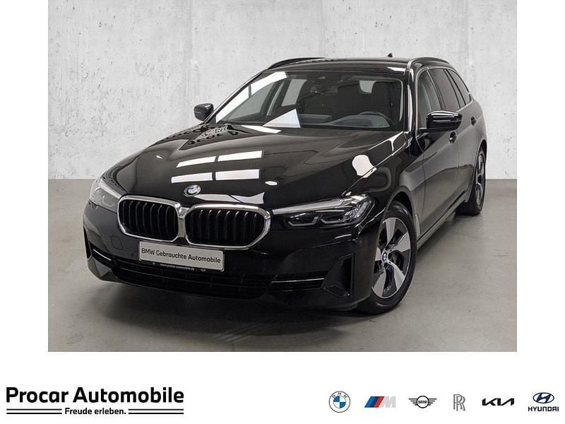 Schwarz Gebraucht 2022 BMW 530 Sport Line Kombi | 36.490 € (Guter Preis) - Bild 1/4