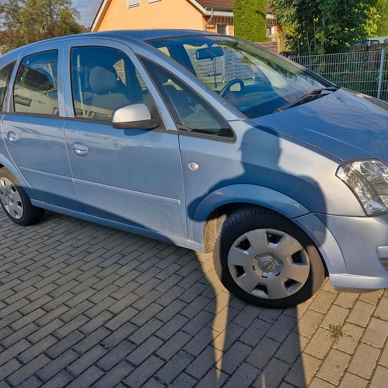 Blau Gebraucht 2009 Opel Meriva Van / Kleinbus | 4.000 € (Teuer) - Bild 1/3