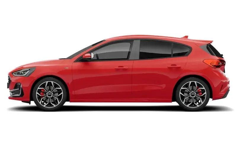 Blau Gebraucht 2024 Ford Focus ST-Line X Limousine | 25.850 € (Guter Preis) - Bild 1/1