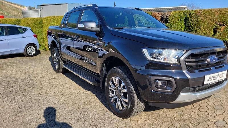 Gebraucht Ford Ranger Wildtrack 212 PS (155 kW) 2022 Obsidianschwarz metallic Pickup