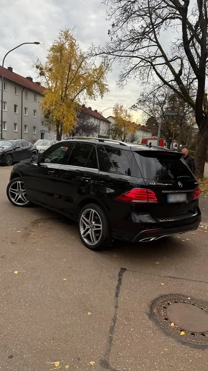 Gebraucht Mercedes GLE350 2015 Schwarz SUV