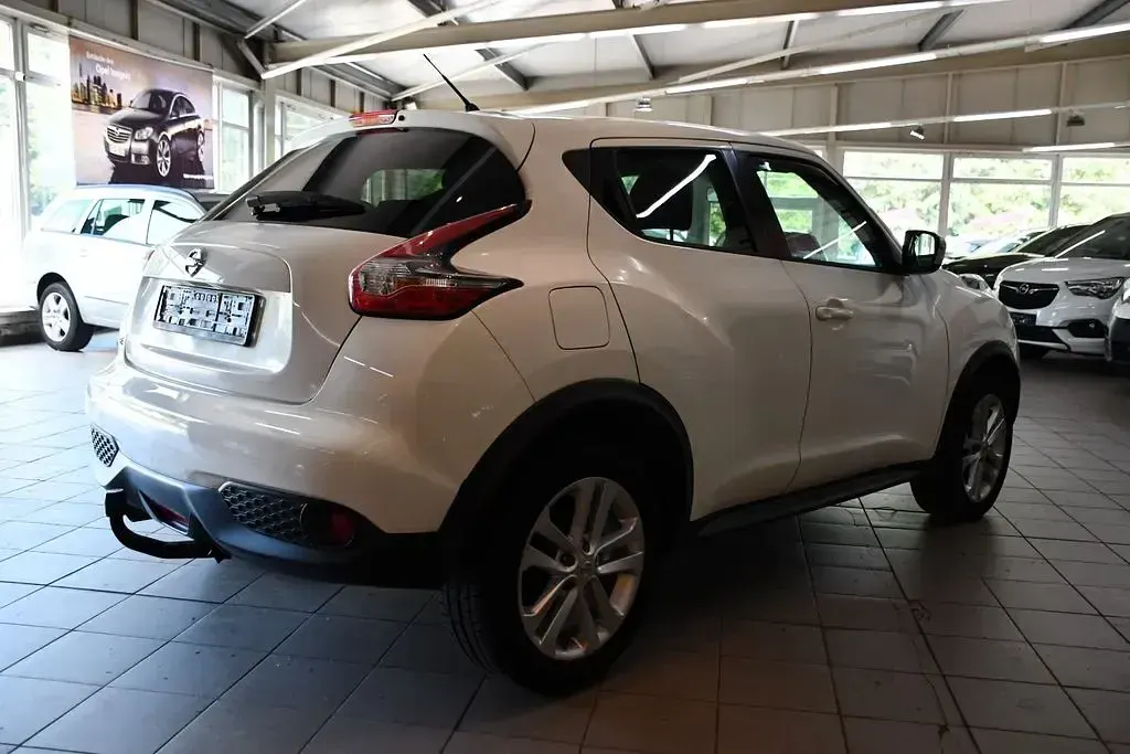 Gebraucht Nissan Juke Acenta 116 PS (85 kW) 2014 Weiß SUV