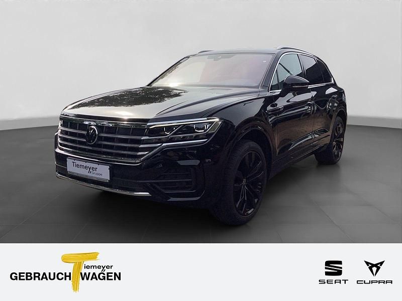 Schwarz Gebraucht 2023 VW Touareg R-line SUV | 55.180 € (Superpreis) - Bild 1/4