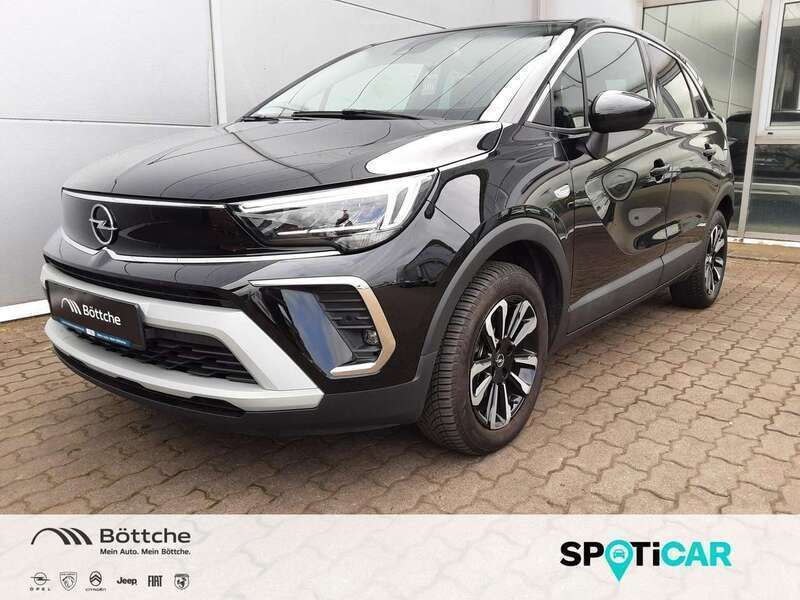 Schwarz perla nera Gebraucht 2024 Opel Crossland Elegance SUV | 24.980 € (Etwas zu teuer) - Bild 1/4