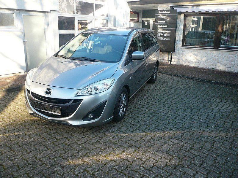 Gebraucht Mazda 5 Edition 144 PS (105 kW) 2012 Plutossilber metallic Van / Kleinbus