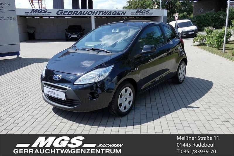 Midnightschwarz metallic Gebraucht 2012 Ford Ka Trend Kleinwagen | 4.900 € (Teuer) - Bild 1/4