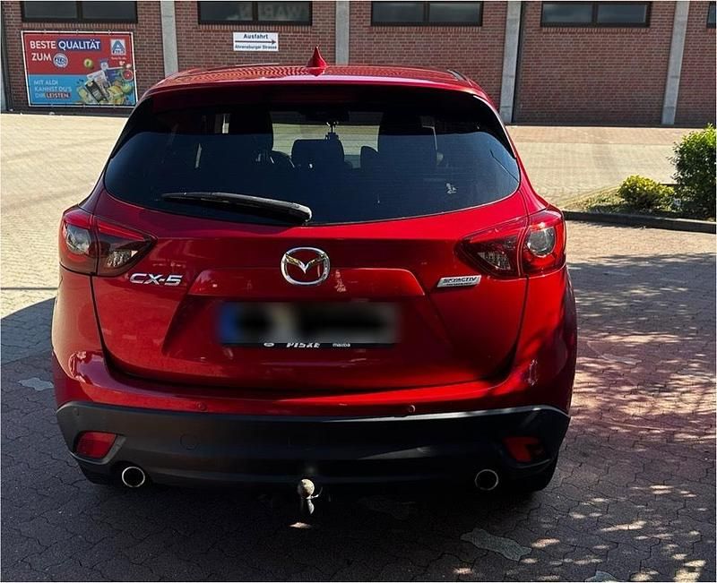 Gebraucht Mazda CX-5 150 PS (110 kW) 2016 Rot SUV