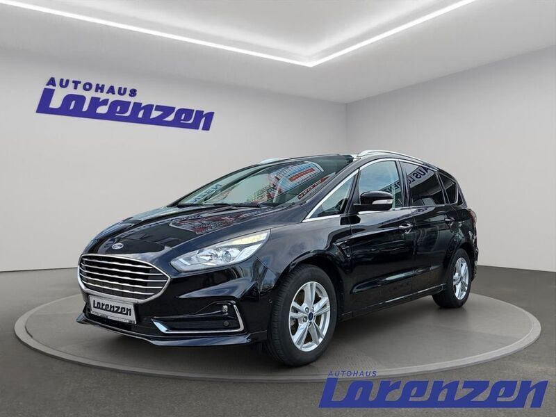 Obsidianschwarz metallic Gebraucht 2022 Ford S-MAX Titanium Van / Kleinbus | 31.480 € (Fairer Preis) - Bild 1/4