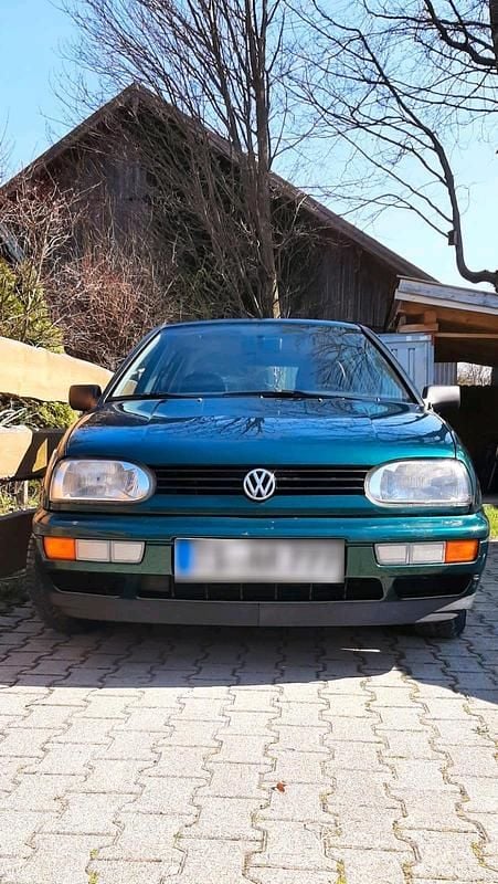Gebraucht VW Golf III 90 PS (66 kW) 1996 Grün Limousine