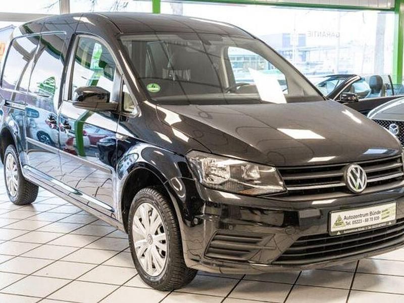 Gebraucht VW Caddy Maxi 150 PS (110 kW) 2019 Schwarz Van / Kleinbus