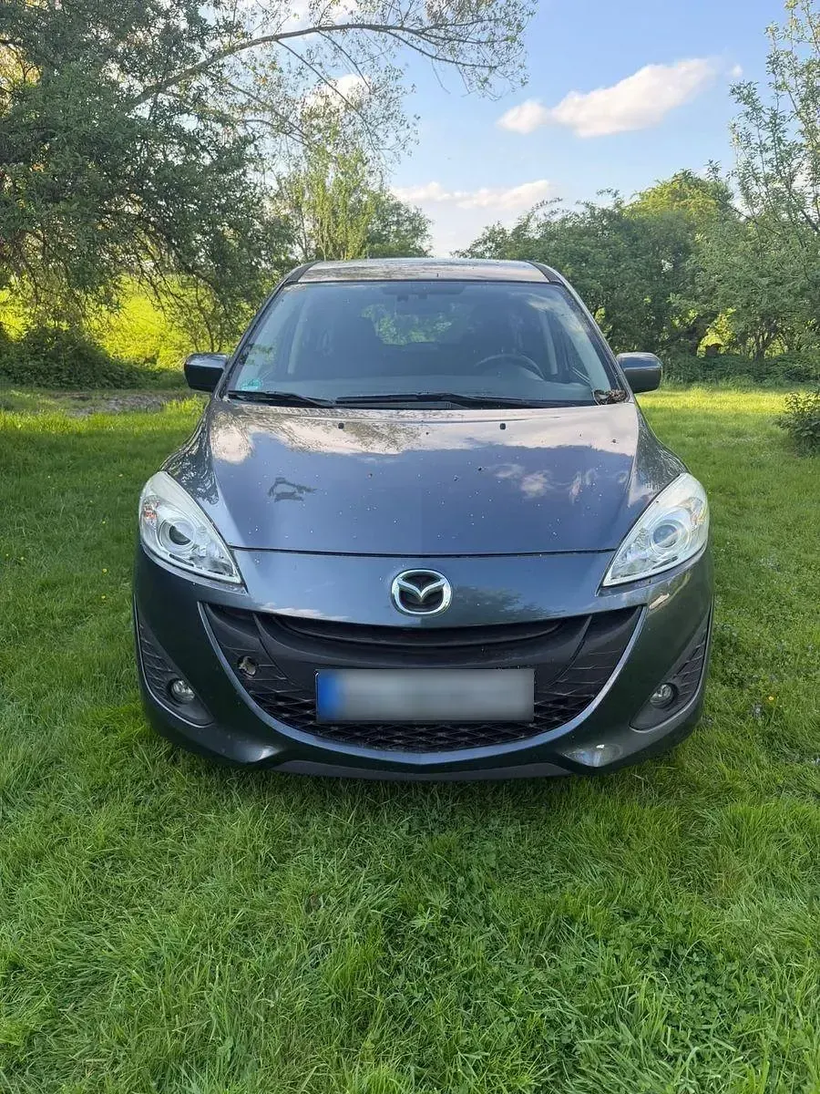 Gebraucht Mazda 5 Edition 116 PS (85 kW) 2012 Grau Van / Kleinbus