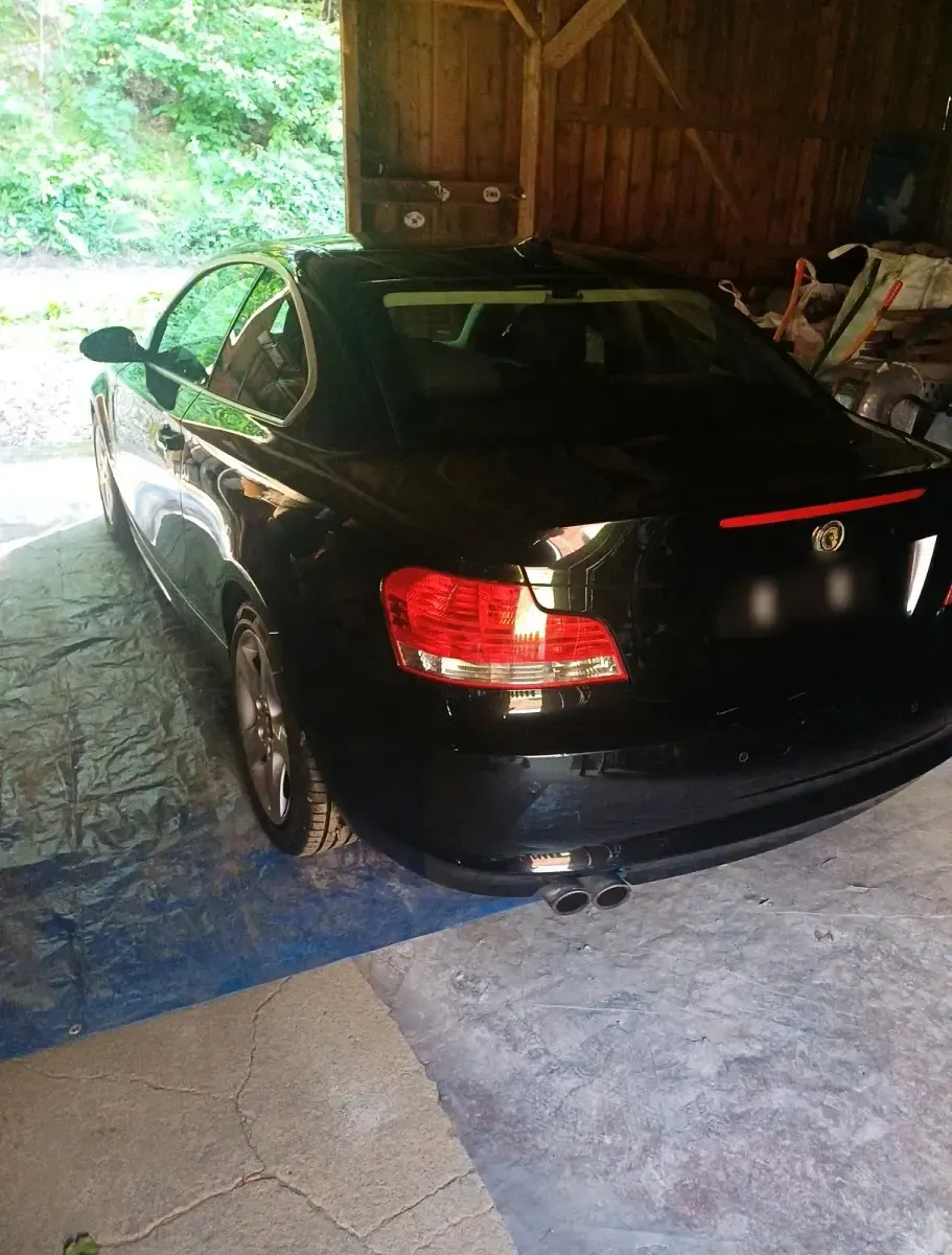 Gebraucht BMW 125 Coupé 2009 Schwarz Coupé
