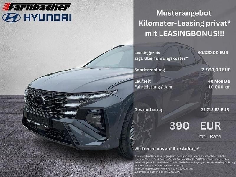 Ecotronic grey / mic Neu 2025 Hyundai Tucson N Line SUV | 41.490 € (Fairer Preis) - Bild 1/4