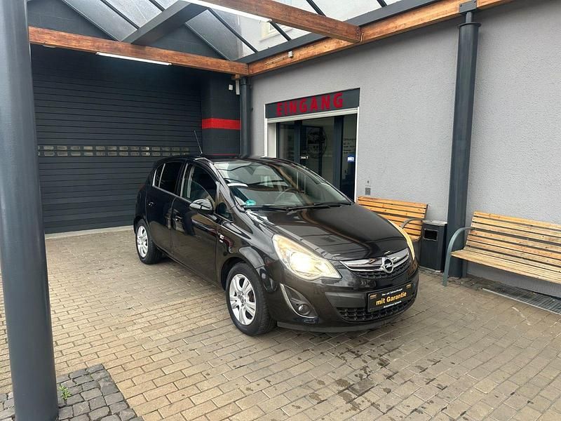 Schwarz Gebraucht 2011 Opel Corsa Satellite Kleinwagen | 3.999 € (Guter Preis) - Bild 1/4